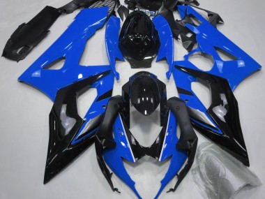 2005-2006 Gloss Blue and Black Suzuki GSXR 1000 Fairings Canada