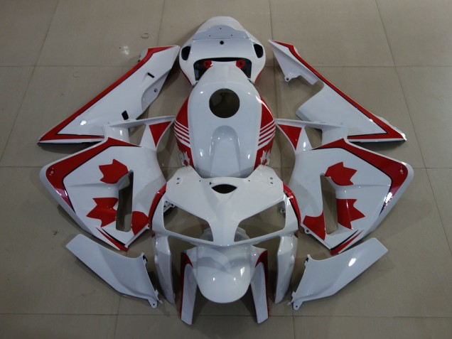 2005-2006 Gloss White Canada Honda CBR600RR Fairings Canada 2005-2006 Gloss White Canada Honda CBR600RR Fairings Canada