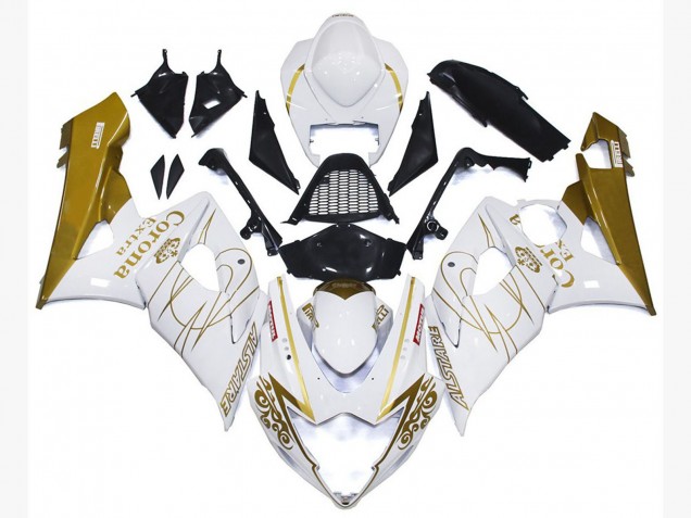 2005-2006 Gold Gloss Corona Custom Suzuki GSXR 1000 Fairings Canada 2005-2006 Gold Gloss Corona Custom Suzuki GSXR 1000 Fairings Canada