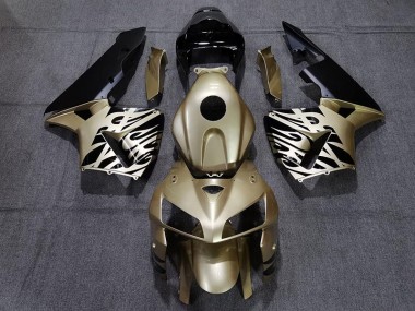 2005-2006 Golden Black Honda CBR600RR Fairings Canada