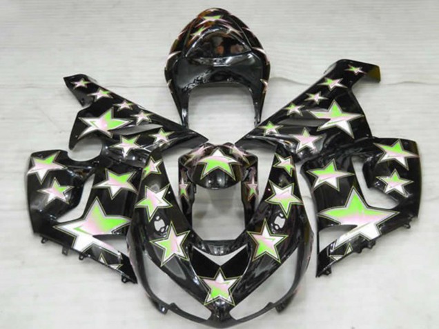 2005-2006 Green Star Kawasaki ZX6R Fairings Canada 2005-2006 Green Star Kawasaki ZX6R Fairings Canada