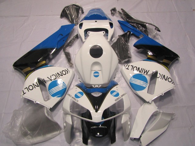 2005-2006 Light Blue KM Honda CBR600RR Fairings Canada 2005-2006 Light Blue KM Honda CBR600RR Fairings Canada