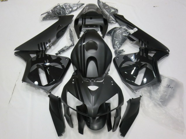 2005-2006 Matte Black Punisher Honda CBR600RR Fairings Canada