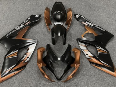2005-2006 Matte Black and Bronze Suzuki GSXR 1000 Fairings Canada