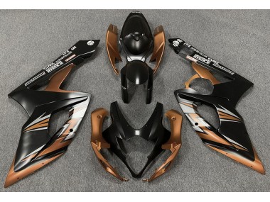 2005-2006 Matte Black and Bronze Suzuki GSXR 1000 Fairings Canada