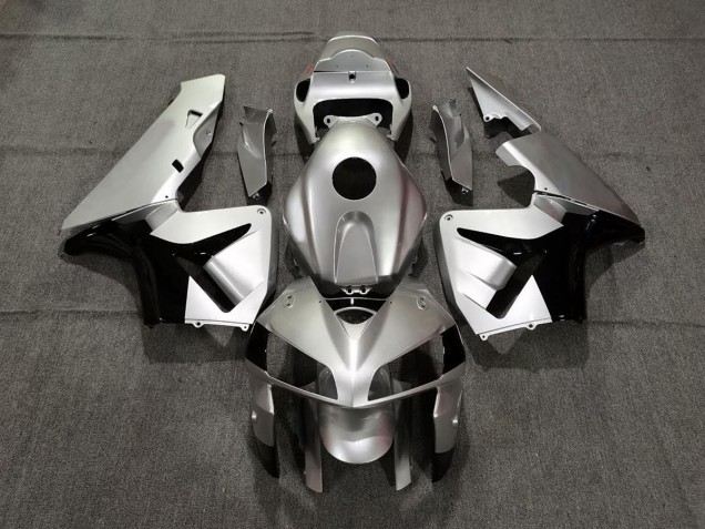 2005-2006 Matte Silver and Black Honda CBR600RR Fairings Canada