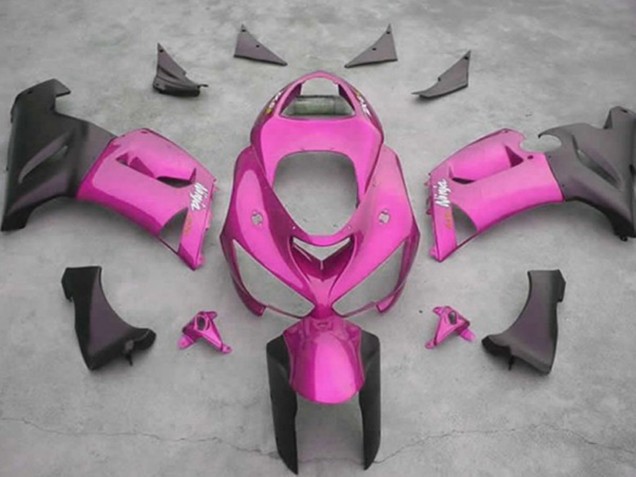 2005-2006 Pink Kawasaki ZX6R Fairings Canada 2005-2006 Pink Kawasaki ZX6R Fairings Canada