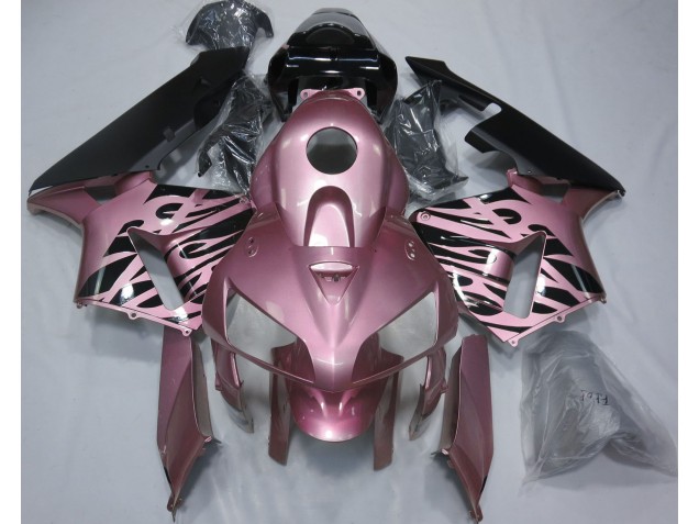 2005-2006 Rose Pink Flame Honda CBR600RR Fairings Canada