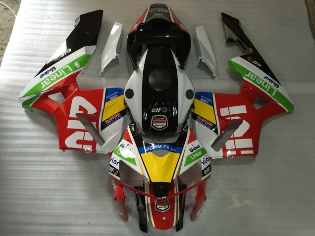 2005-2006 White Red Givi Honda CBR600RR Fairings Canada