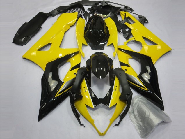 2005-2006 Yellow and Black Suzuki GSXR 1000 Fairings Canada 2005-2006 Yellow and Black Suzuki GSXR 1000 Fairings Canada