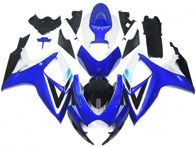 2006-2007 Deep Blue and Light Blue OEM Style Suzuki GSXR 600-750 Fairings Canada 2006-2007 Deep Blue and Light Blue OEM Style Suzuki GSXR 600-750 Fairings Canada