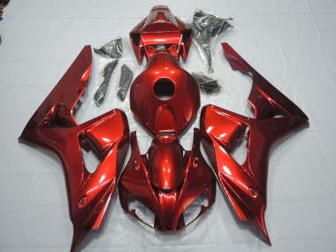 2006-2007 Deep Red Honda CBR1000RR Fairings Canada