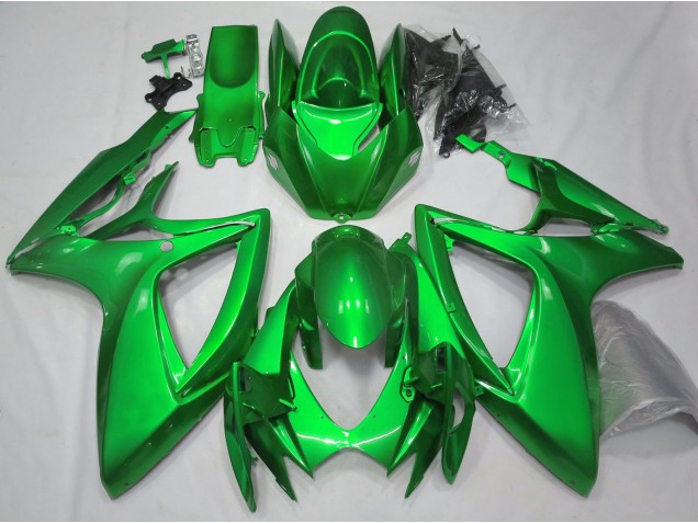 2006-2007 Gloss Green Plain Suzuki GSXR 600-750 Fairings Canada 2006-2007 Gloss Green Plain Suzuki GSXR 600-750 Fairings Canada