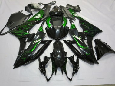 2006-2007 Green Flame Yamaha R6 Fairings Canada