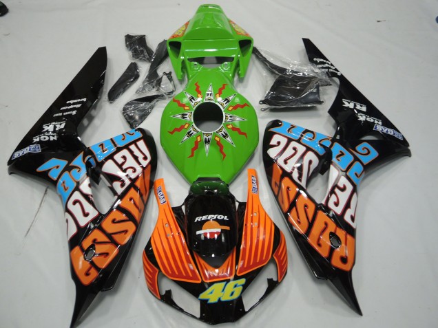 2006-2007 Green Rossi Honda CBR1000RR Fairings Canada
