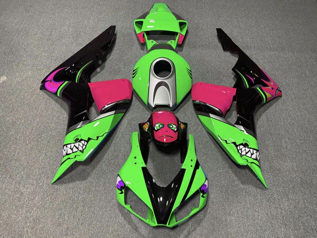 2006-2007 Green Shark Honda CBR1000RR Fairings Canada