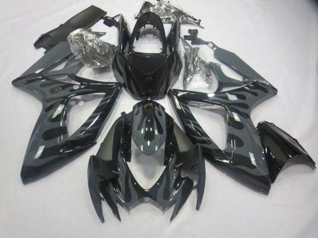 2006-2007 Grey Flame Suzuki GSXR 600-750 Fairings Canada