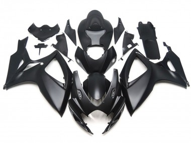 2006-2007 Matte Black OEM Custom Style Suzuki GSXR 600-750 Fairings Canada