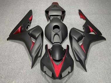 2006-2007 Matte Black and Light Blue Honda CBR1000RR Fairings Canada