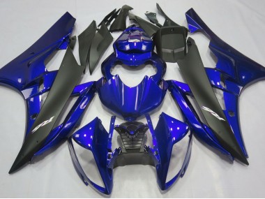 2006-2007 Metallic Blue & Black Yamaha R6 Fairings Canada