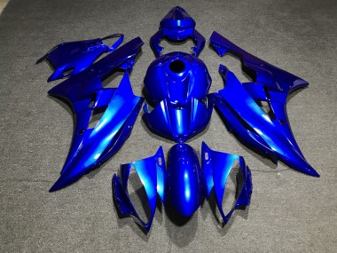 2006-2007 Metallic Blue Plain Yamaha R6 Fairings Canada