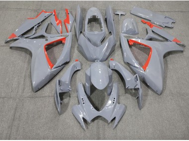 2006-2007 Nardo and Red Trim Suzuki GSXR 600-750 Fairings Canada
