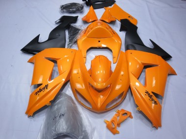 2006-2007 Orange Kawasaki ZX10R Fairings Canada