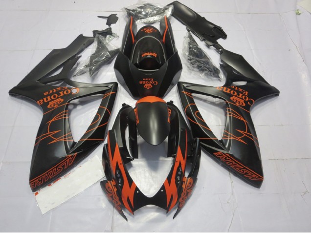 2006-2007 Orange Matte Suzuki GSXR 600-750 Fairings Canada 2006-2007 Orange Matte Suzuki GSXR 600-750 Fairings Canada
