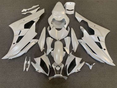 2006-2007 Pearl White Yamaha R6 Fairings Canada