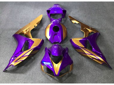 2006-2007 Purple & Gold Honda CBR1000RR Fairings Canada