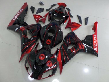 2006-2007 Red Bacardi Honda CBR1000RR Fairings Canada