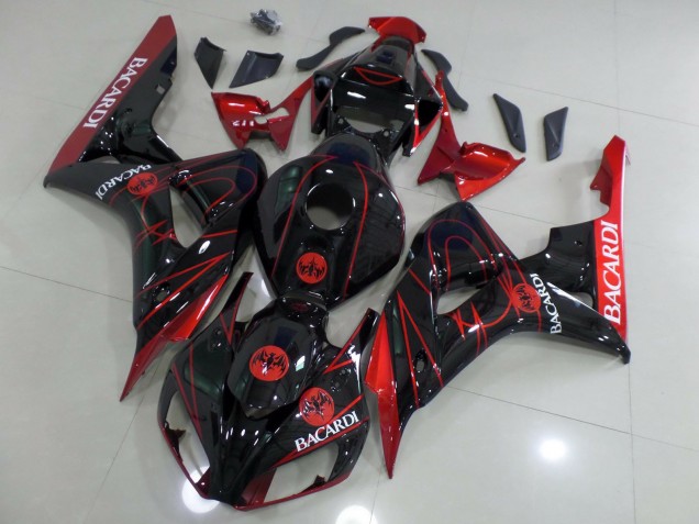 2006-2007 Red Bacardi Honda CBR1000RR Fairings Canada 2006-2007 Red Bacardi Honda CBR1000RR Fairings Canada