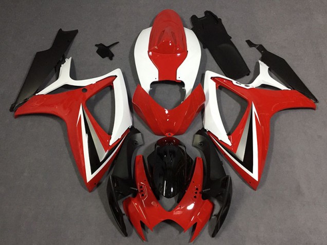2006-2007 Red Style Suzuki GSXR 600-750 Fairings Canada 2006-2007 Red Style Suzuki GSXR 600-750 Fairings Canada