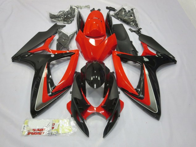 2006-2007 Red and Black Suzuki GSXR 600-750 Fairings Canada 2006-2007 Red and Black Suzuki GSXR 600-750 Fairings Canada