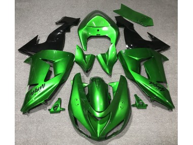 2006-2007 Reptile Green Kawasaki ZX10R Fairings Canada
