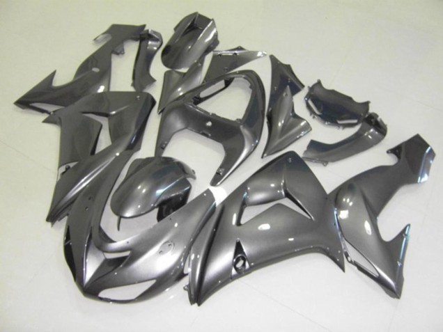 2006-2007 Silver Gloss Kawasaki ZX10R Fairings Canada 2006-2007 Silver Gloss Kawasaki ZX10R Fairings Canada