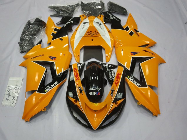 2006-2007 Special Orange Kawasaki ZX10R Fairings Canada
