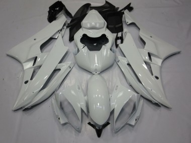 2006-2007 White Gloss Yamaha R6 Fairings Canada
