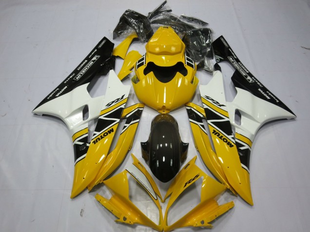 2006-2007 Yellow Motul OEM Style Yamaha R6 Fairings Canada 2006-2007 Yellow Motul OEM Style Yamaha R6 Fairings Canada