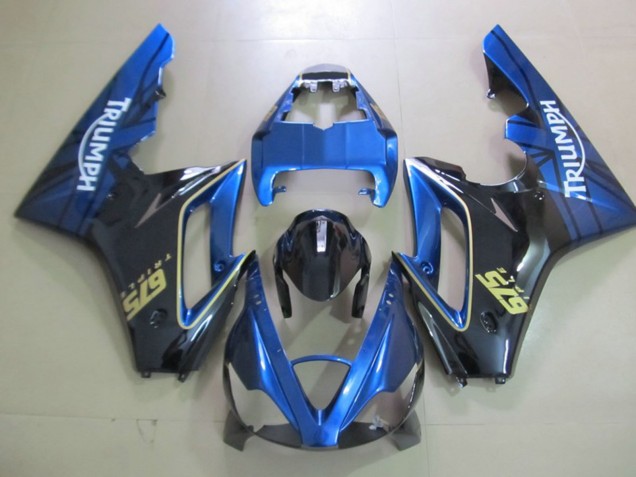 2006-2008 Blue and Black Triumph Daytona 675 Fairings Canada 2006-2008 Blue and Black Triumph Daytona 675 Fairings Canada