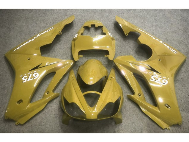 2006-2008 Gold Triumph Daytona 675 Fairings Canada 2006-2008 Gold Triumph Daytona 675 Fairings Canada