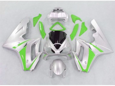 2006-2008 Green and Silver Triumph Daytona 675 Fairings Canada