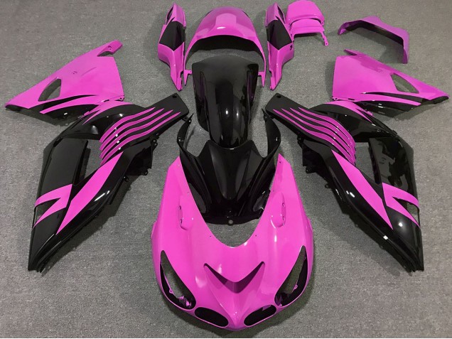 2006-2011 Bright Pink Kawasaki ZX14R Fairings Canada 2006-2011 Bright Pink Kawasaki ZX14R Fairings Canada