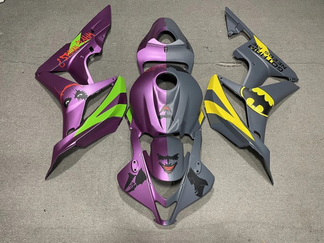 2007-2008 Bat Man vs Joker Matte Honda CBR600RR Fairings Canada