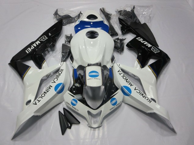 2007-2008 Blue KM and Black Honda CBR600RR Fairings Canada