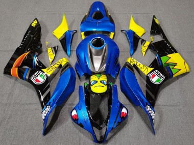 2007-2008 Blue Shark Honda CBR600RR Fairings Canada