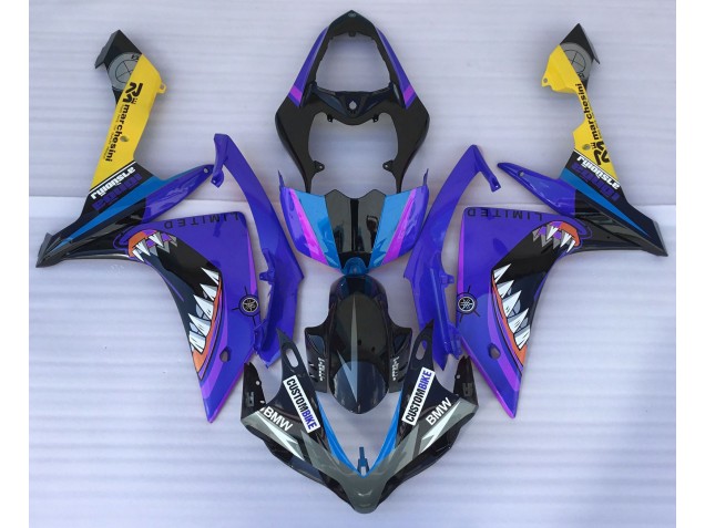 2007-2008 Blue Shark Yamaha R1 Fairings Canada