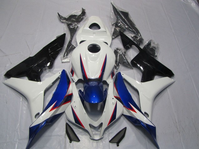 2007-2008 Blue White OEM Style Honda CBR600RR Fairings Canada