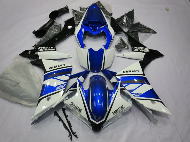 2007-2008 Blue and White Yamaha R1 Fairings Canada 2007-2008 Blue and White Yamaha R1 Fairings Canada
