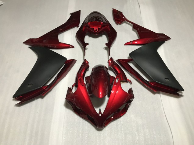 2007-2008 Deep Red Yamaha R1 Fairings Canada 2007-2008 Deep Red Yamaha R1 Fairings Canada